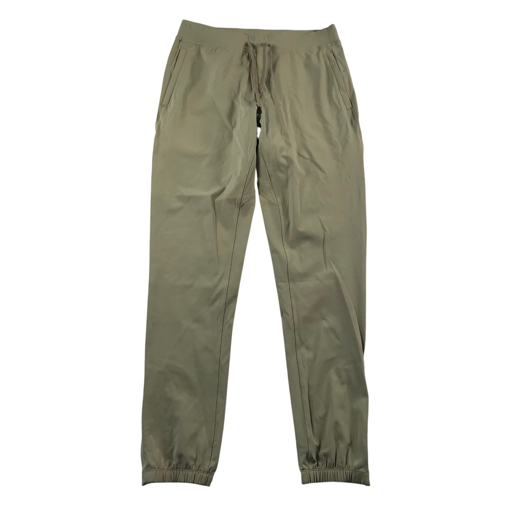 CRZ YOGA Womens Lightweight Joggers Khaki Tan‎ Stretch Athletic Pants Medium M
